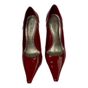 BCBGirls Women's Size 7.5M Patent Leather Kitten